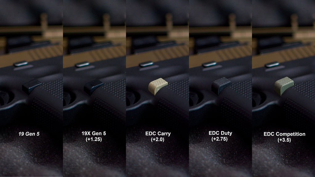 EDC Enhanced Magazine Catch for Glock - Gen 4/5/6 - 9mm/.40cal